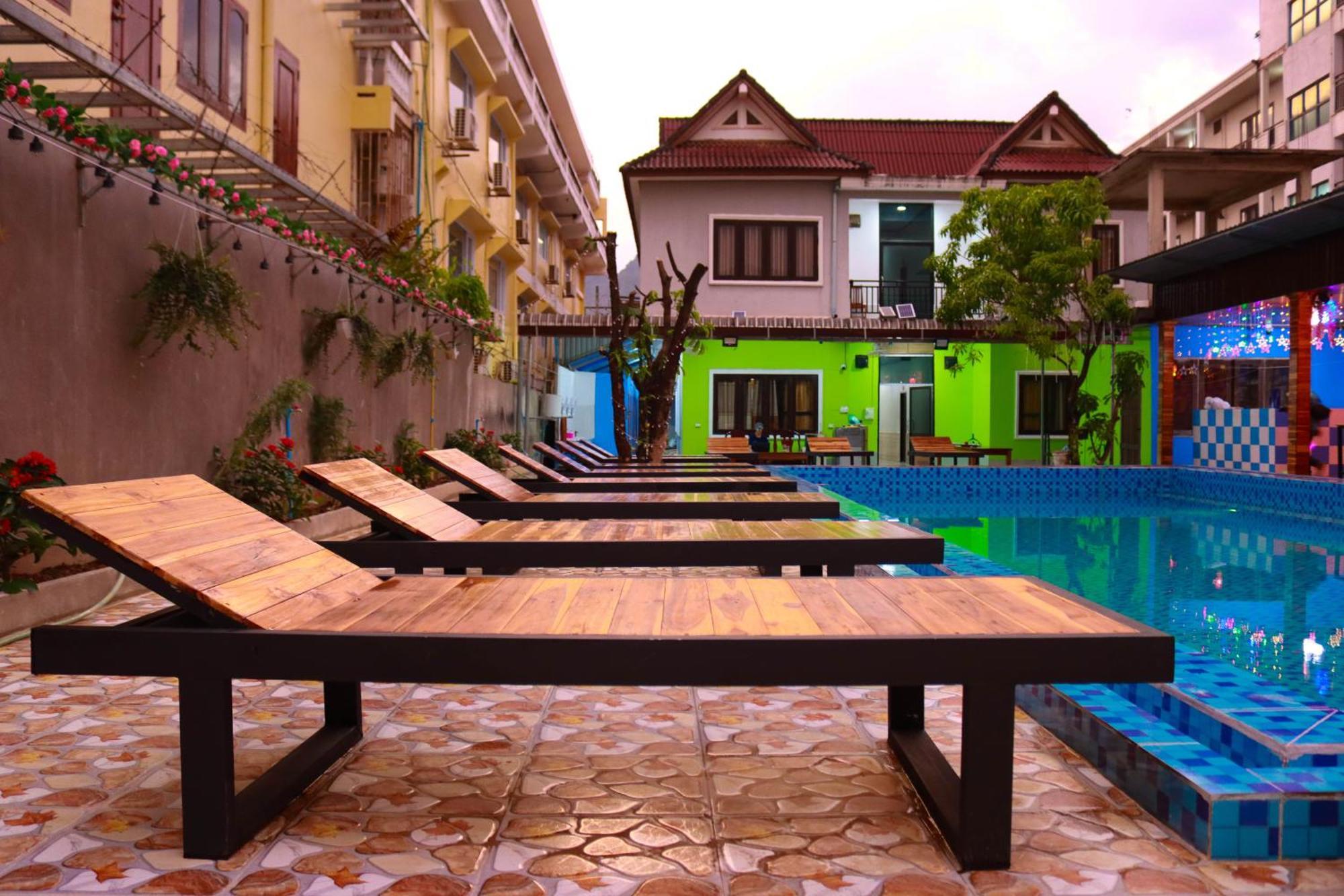 Vang Vieng Sabai Sabai Hostel Eksteriør billede